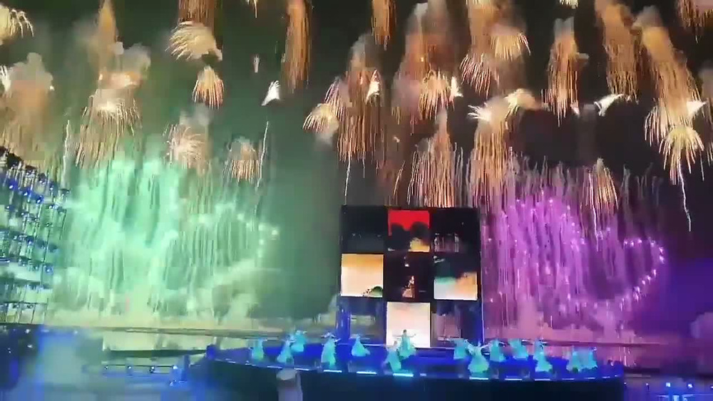 Fireworks Product Effect Demonstration Video